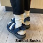 【熊本】ソックス合わせでサンダルを楽しもう