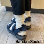 【熊本】ソックス合わせでサンダルを楽しもう